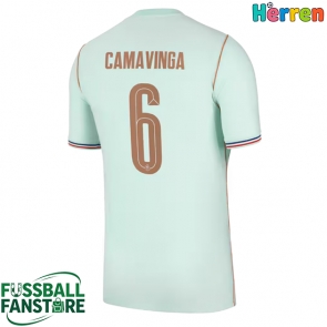 Frankreich Eduardo Camavinga #6 Replik Auswärtstrikot WM 2026 Kurzarm